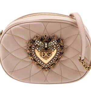 Dolce & Gabbana Pink Gold Crossbody Bag